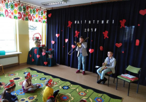 Walentynkowy koncert w naszym przedszkolu