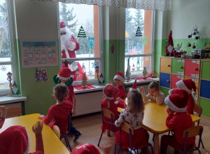 Spotkanie ze Świętym Mikołajem w grupie "Jagódek"