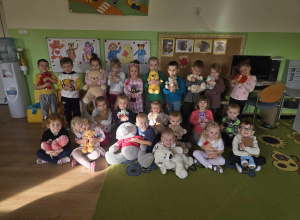 Dzień Pluszowego Misia w grupie "Jagódek"