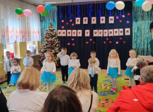 Dzieci podczas występów