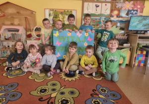 Zdjęcie grupowe dzieci z gr. "Muchomorki"