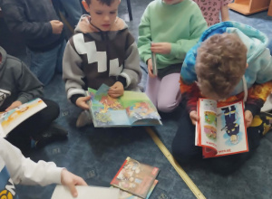Zajęcia w bibliotece SP nr 3